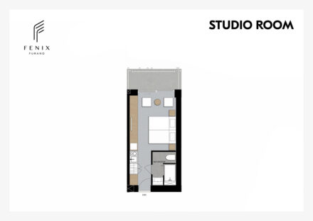 02.Fenix Furano Floor Plan-Studio Room