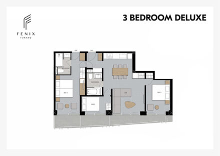 07.Fenix Furano Floor Plan-3 Bedroom Deluxe